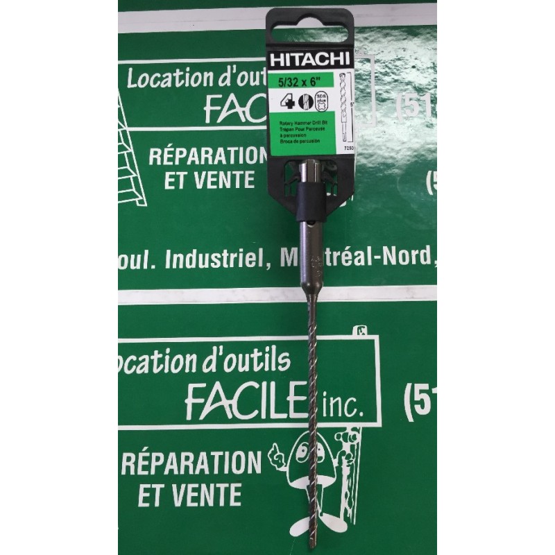 Perceuse sds-plus 5/32 "X 6"