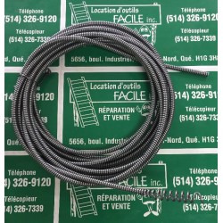 Cable rooter 5/16" X 25'