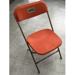 Orange folding Chair