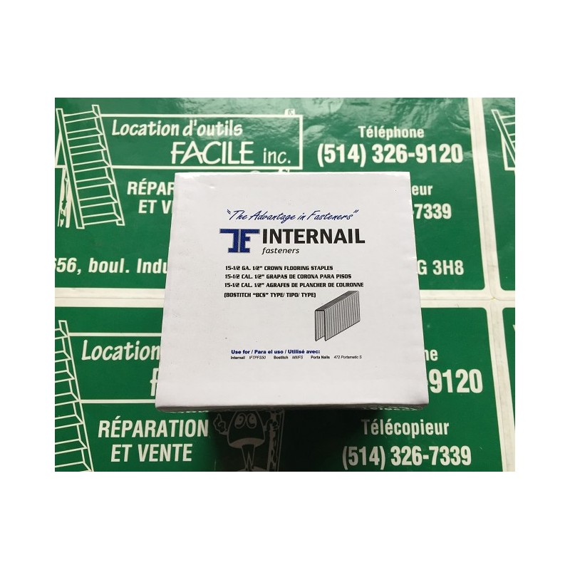 Staples floor 1,000 pcs