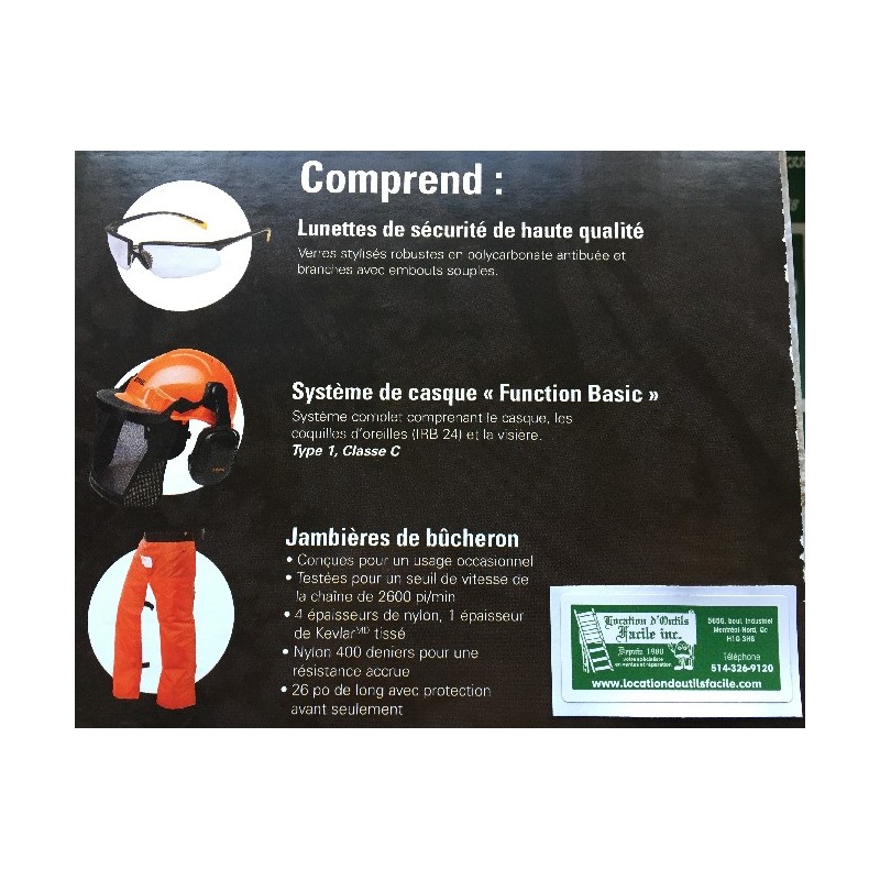 Woodcutter safety kit 70022000054