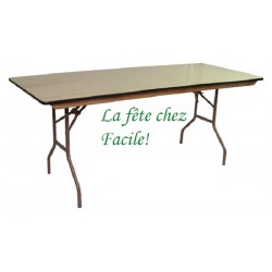 Table rectangle 30" X 96"