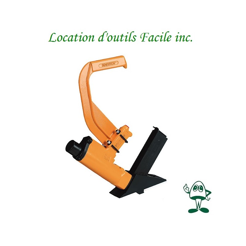 Louer un ensemble de Cloueuse à bois franc avec maillet et Compresseur