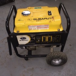Generator 3500 watts used...