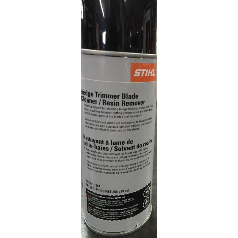 Cleaner resin remover