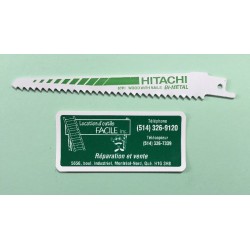 Lame récipro bois-métal 6"